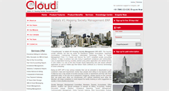 Desktop Screenshot of cloudsociety.in